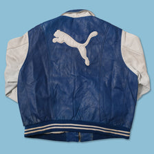 Vintage Puma Leather Jacket XXL 