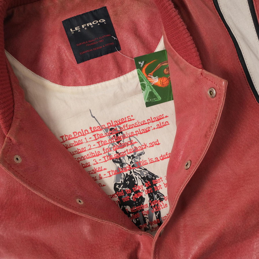 Vintage Leather Jacket Large 