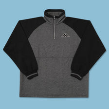 Vintage Kappa Q-Zip Sweater Large 