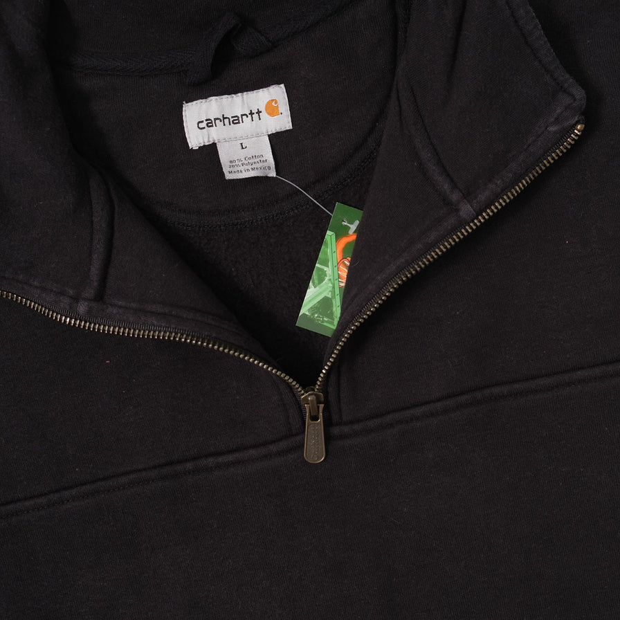 Vintage Carhartt Q-Zip Sweater XLarge 