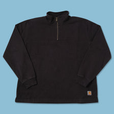 Vintage Carhartt Q-Zip Sweater XLarge 