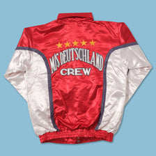 Vintage MS Deutschland Crew Satin Jacket Large 
