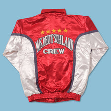 Vintage MS Deutschland Crew Satin Jacket Large