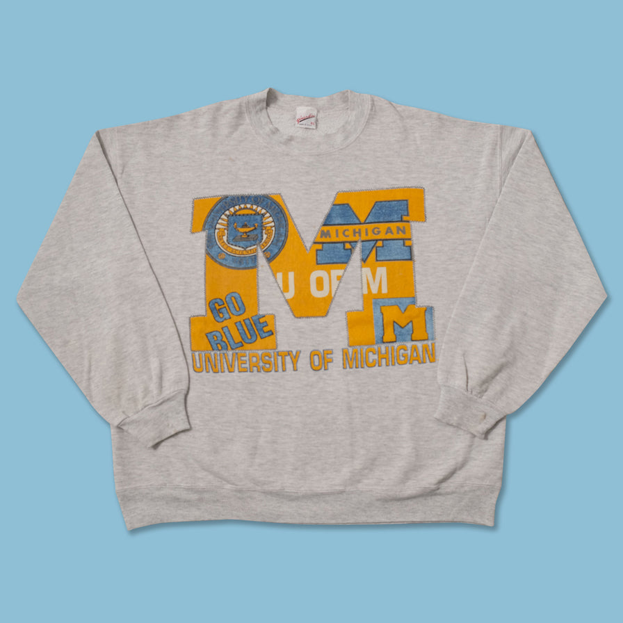 Vintage Michigan Wolverines Sweater Large 