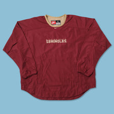 Vintage Nike Florida State Seminoles Windbreaker Large 