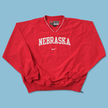 Vintage Nike Nebraska Huskers Windbreaker Large 