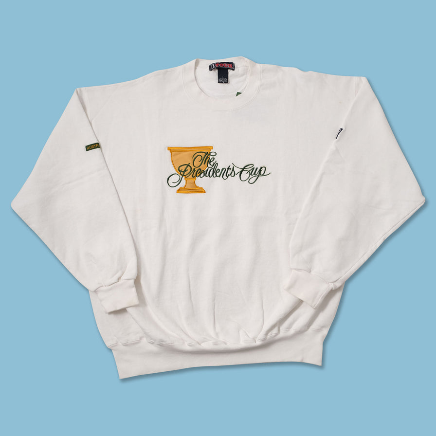 Vintage President's Cup Golf Sweater XLarge 