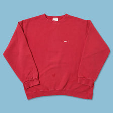 Vintage Nike Mini Swoosh Sweater Large 