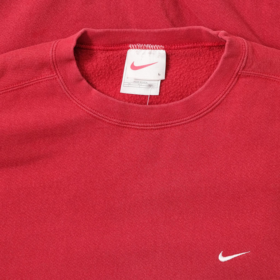 Vintage Nike Mini Swoosh Sweater Large 