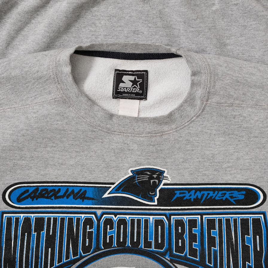 1996 Starter Carolina Panthers Sweater Large 