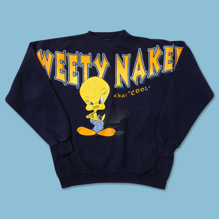 Vintage Tweety Looney Tunes Sweater Medium 