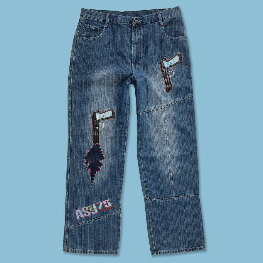 Vintage Duolummei Baggy Jeans 36x32 