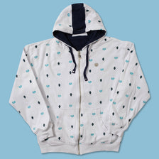 Vintage Phat Farm Reversible Zip Hoody Large 