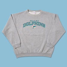Vintage Miami Dolphins Sweater Large 