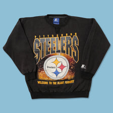 1995 Starter Pittsburgh Steelers Sweater Large 