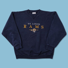 Vintage Reebok St. Louis Rams Sweater Medium 