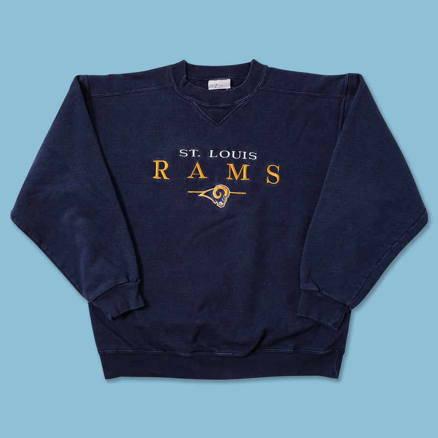 Vintage Reebok St. Louis Rams Sweater Medium 
