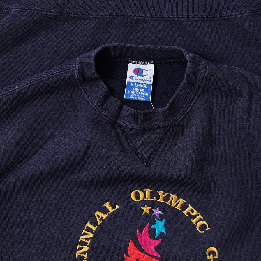 1996 Champion Atlanta Olympics Sweater Large 