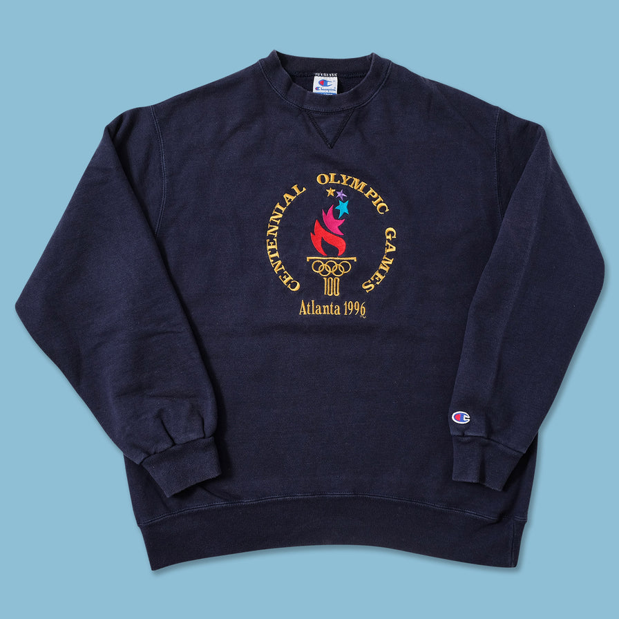 1996 Champion Atlanta Olympics Sweater Large 