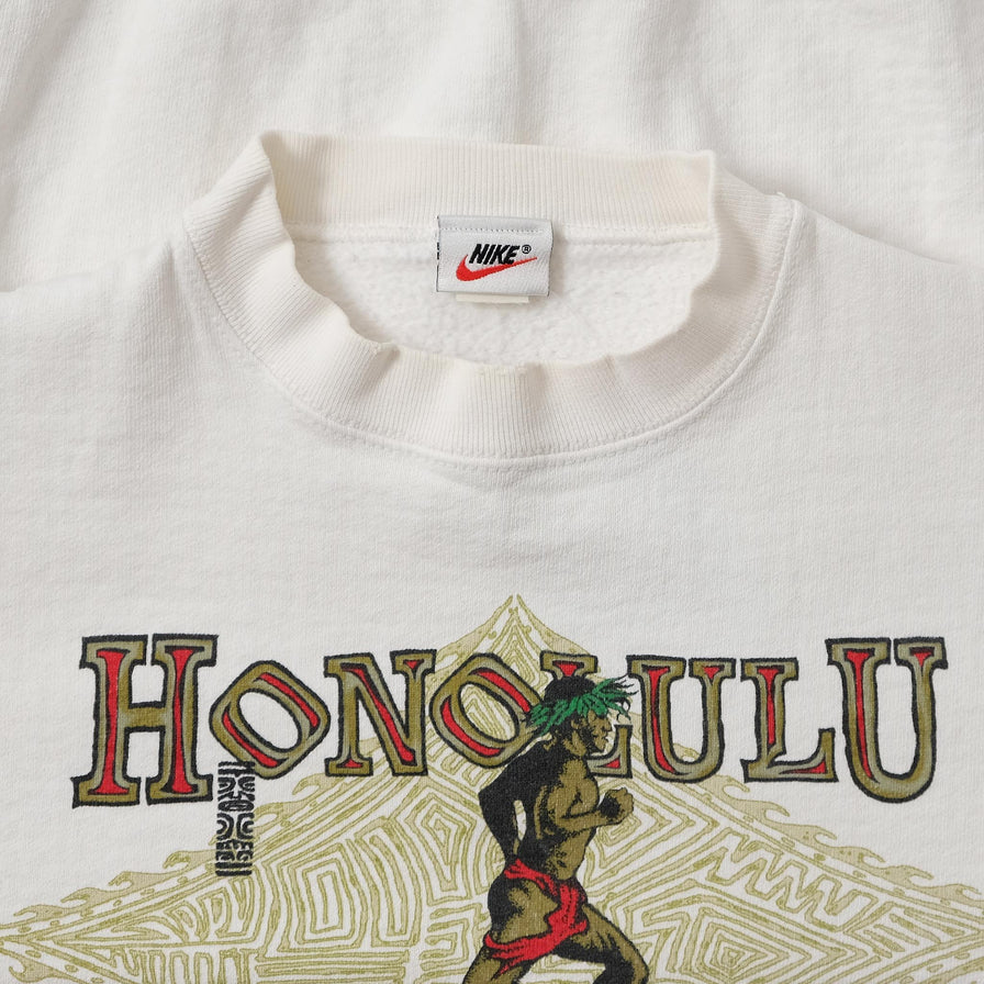 1995 Nike Honululu Marathon Sweater Medium 