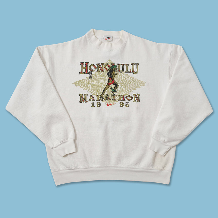 1995 Nike Honululu Marathon Sweater Medium 