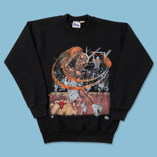 Women's Pro Player Dennis Rodman Sweater Small 