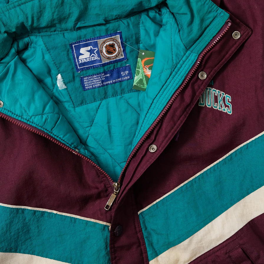 Vintage Starter Mighty Ducks Jacket Small | Double Double Vintage