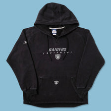 Vintage Reebok Oakland Raiders Hoody Large 