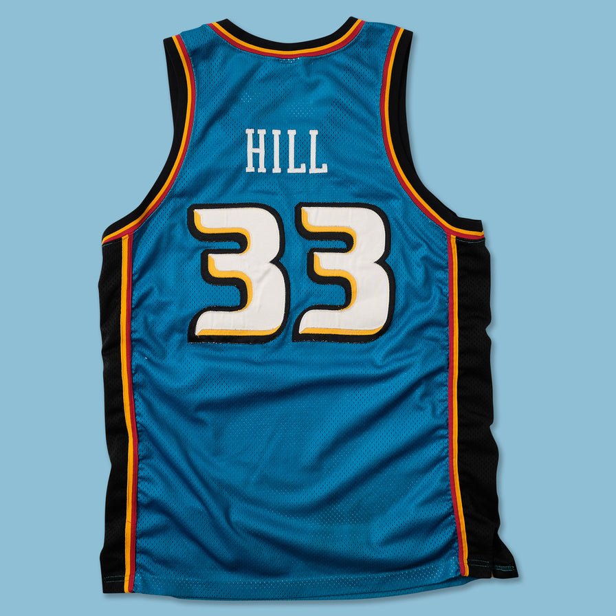 Vintage Nike Detroit Pistons Grant Hill Jersey Large 