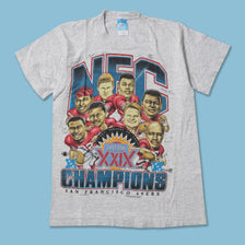 Vintage 1995 Super Bowl San Francisco 49ers T-Shirt Medium