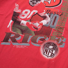Vintage 1991 Starter Jerry Rice 49ers T-Shirt XLarge