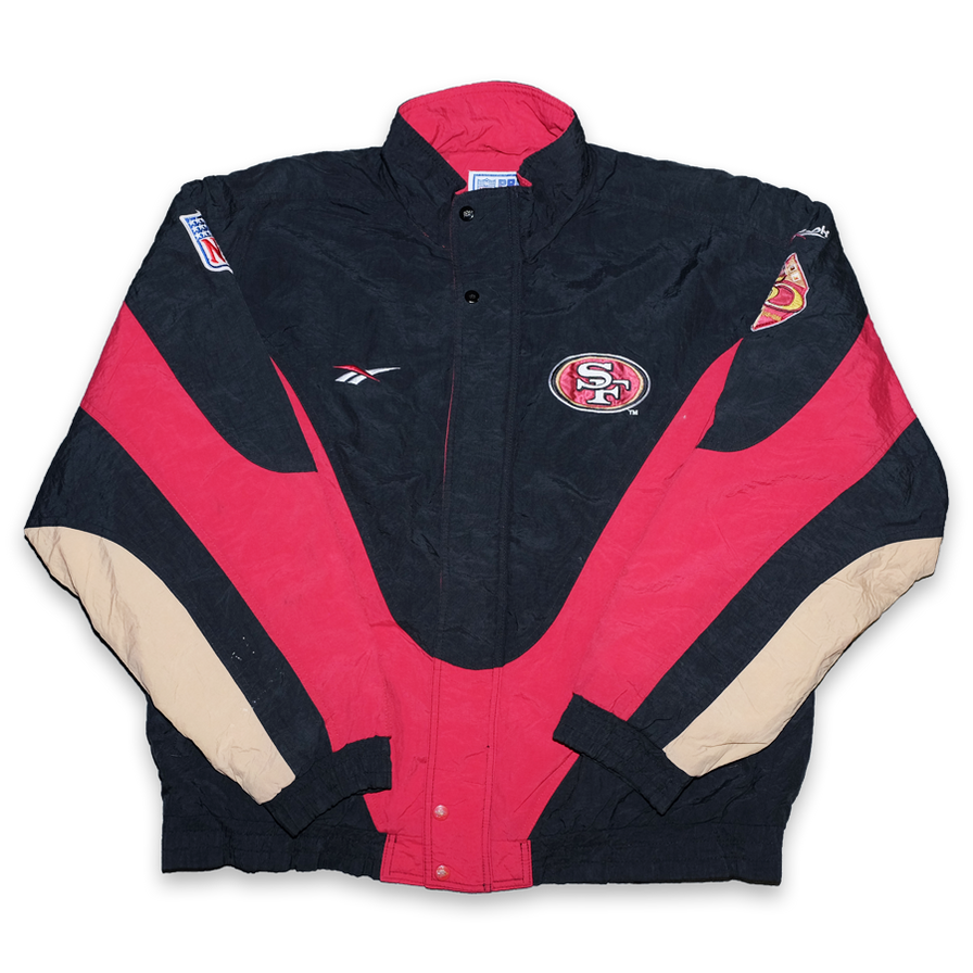 Vintage Reebok San Francisco 49ers Padded Jacket XLarge