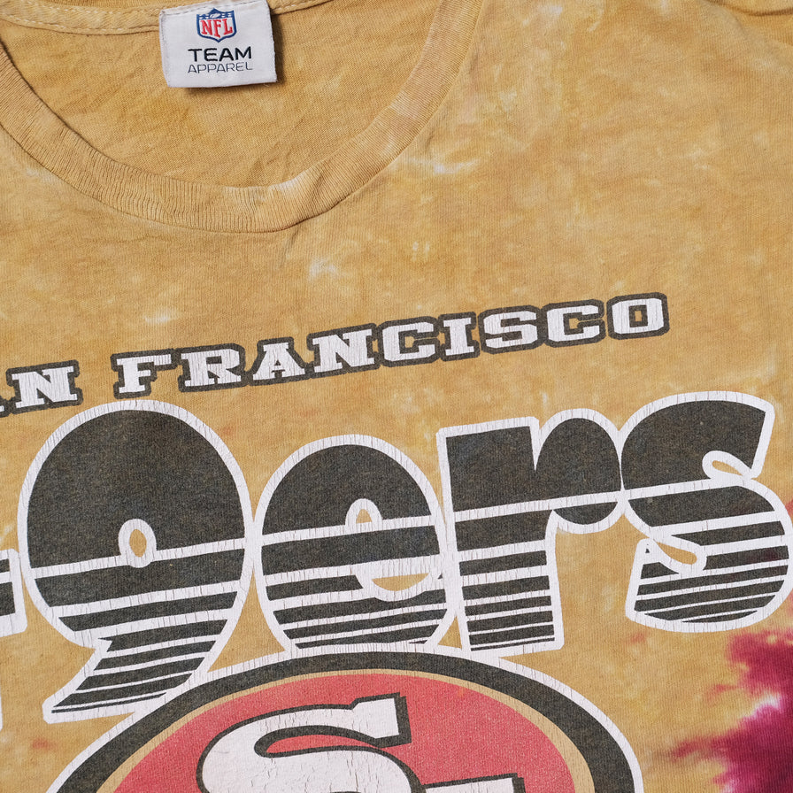Vintage San Francisco 49ers Tie Dye T-Shirt XLarge