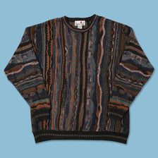 Vintage Coogi Style Knit Sweater XXLarge 