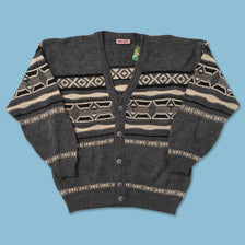 Vintage Knit Cardigan Large 