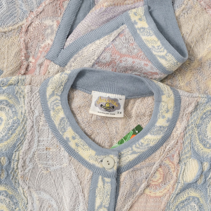 Vintage Women's Coogi Style Knit Cardigan Small 