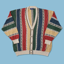 Vintage Coogi Style Knit Cardigan XXLarge 