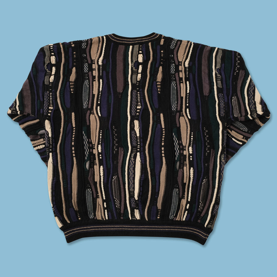 Vintage Coogi Style Knit Sweater XLarge 