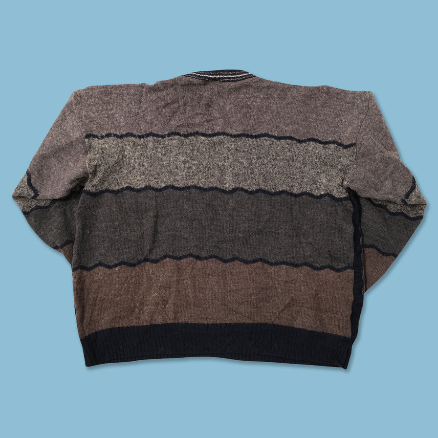 Vintage Coogi Style Knit Sweater Small 