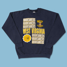 Vintage West Virginia Mountaineers Sweater Small 