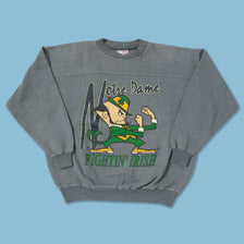 Vintage Notre Dame Fighting Irish Sweater XLarge 