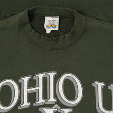 Vintage Ohio U Athletic Club Sweater Medium 