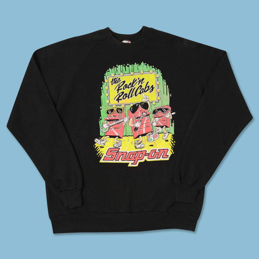 Vintage The Rocking Roll Cabs Sweater Large 