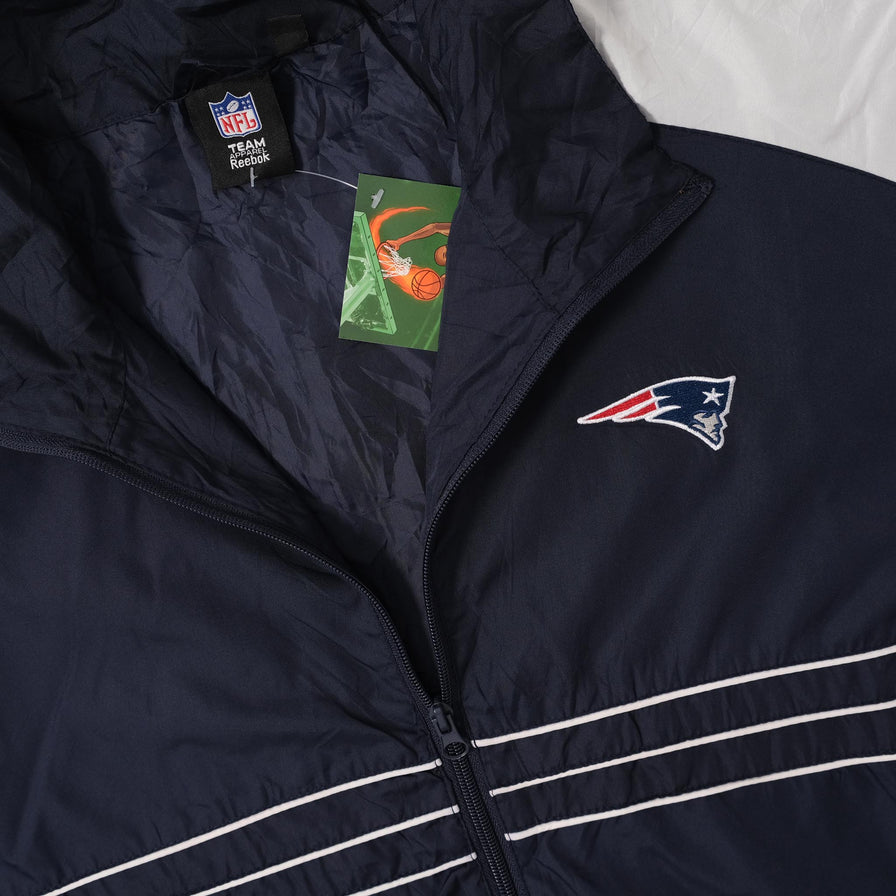 Vintage New England Patriots Track Jacket XXLarge 