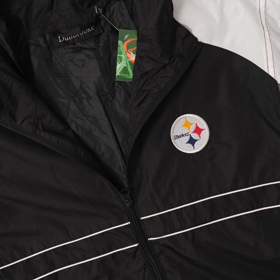 Vintage Pittsburgh Steelers Track Jacket Large 