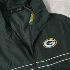 Vintage Green Bay Packers Track Jacket XLarge 