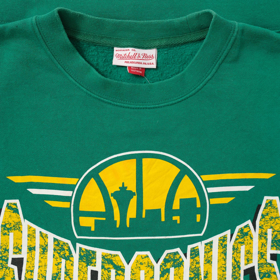 Seattle Supersonics Sweater Large 