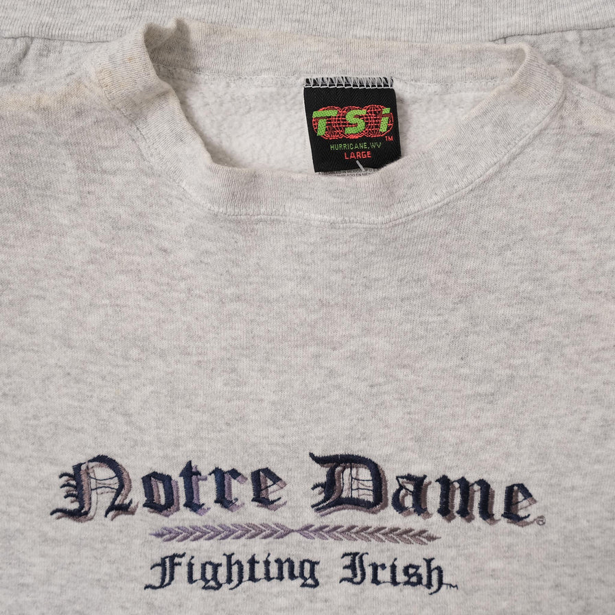 Vintage Notre Dame Fighting Irish Sweater Medium 