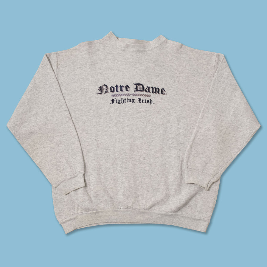 Vintage Notre Dame Fighting Irish Sweater Medium 
