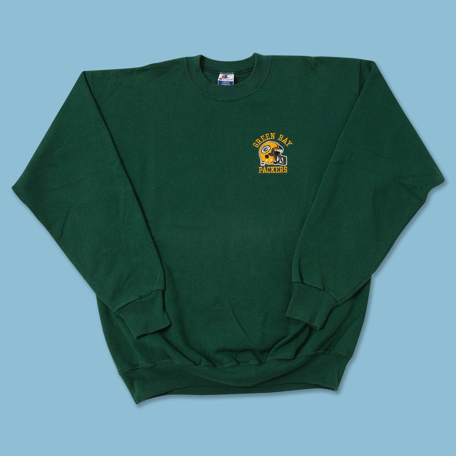 Vintage Champion Green Bay Packers Sweater Large 